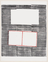 xKT 2004 045.jpg; KT 2004 045; Vorm is leegte leegte is vorm; tekening